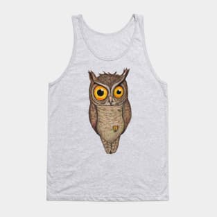 Great horned owl Tank Top